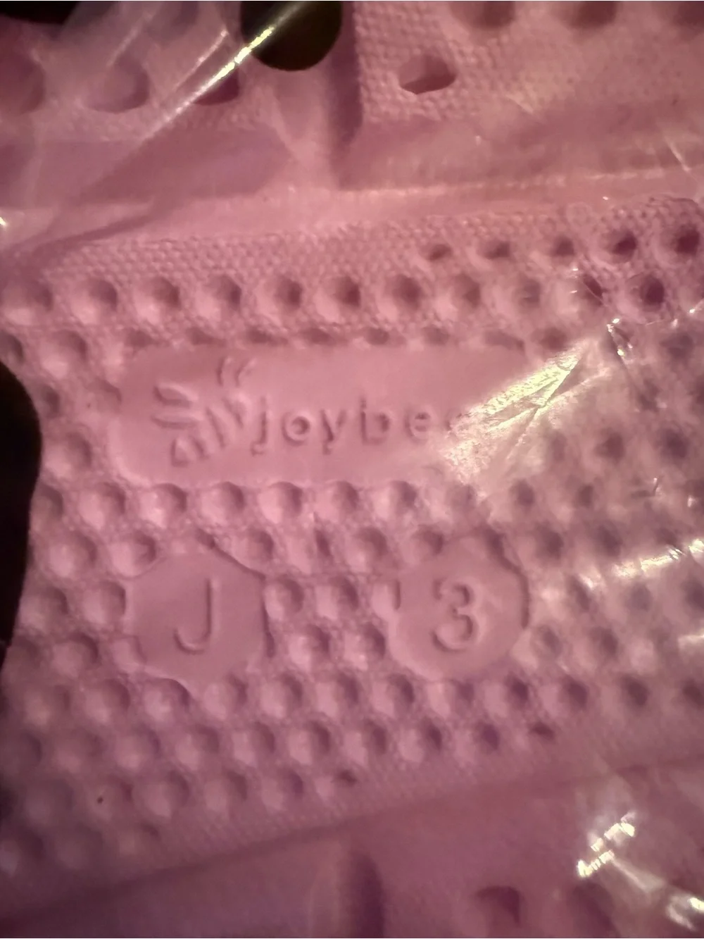 Kids Pinkish/purple Slip-On Water Shoes with Vent Holes